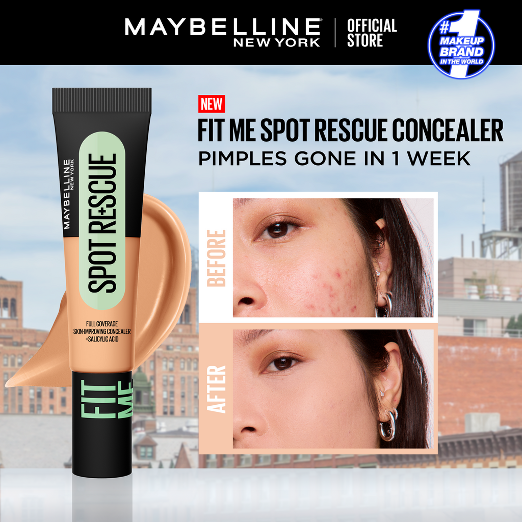 Maybelline - Fit Me Spot Rescue Concealer with 1.5% Salicylic Acid & Vitamin C
