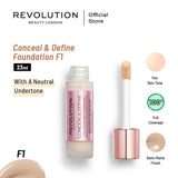 Revolution - Conceal & Define Foundation - F1