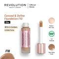 Revolution - Conceal & Define Foundation - F10
