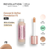 Revolution - Conceal & Define Foundation - F5