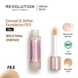 Revolution - Conceal & Define Foundation - F6.5