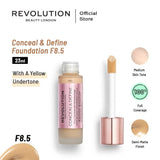 Revolution - Conceal & Define Foundation - F8.5