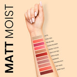 ST London - Matt Moist Long-Lasting Lipstick - Death by Red