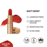 ST London - Matt Moist Long-Lasting Lipstick - Death by Red