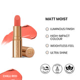 ST London - Matt Moist Long-Lasting Lipstick - Chilli Red