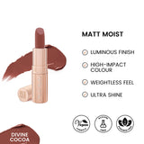 ST London - Matt Moist Long-Lasting Lipstick - Divine Cocoa