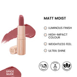 ST London - Matt Moist Long-Lasting Lipstick - Spice Nude