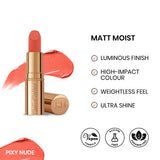 ST London - Matt Moist Long-Lasting Lipstick - Pixy Nude