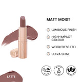 ST London - Matt Moist Long-Lasting Lipstick - Latte