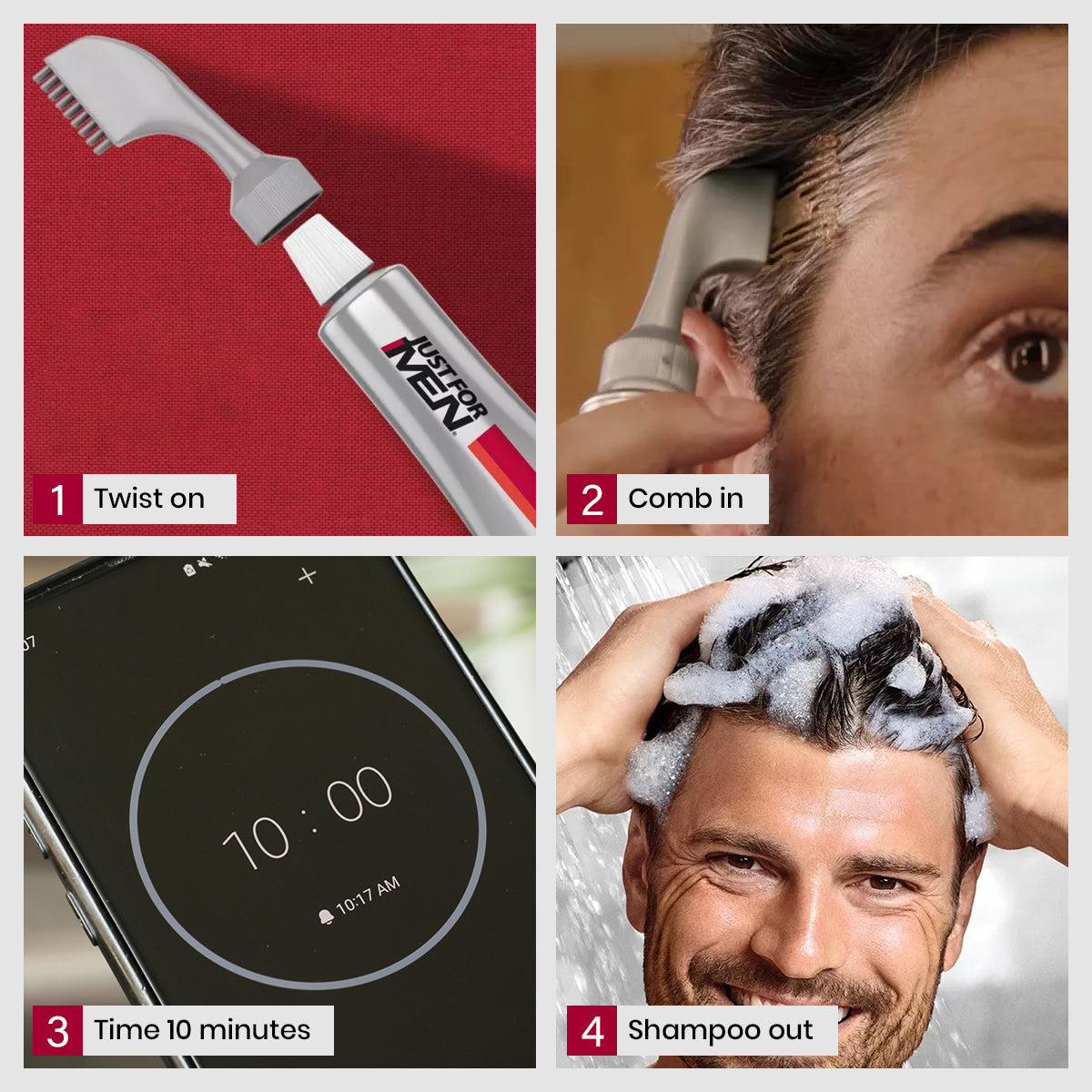 Just For Men - Easy Comb-In Color - Dark Brown