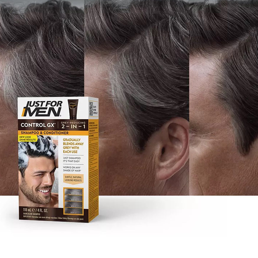 Just For Men - Control GX 2 in 1 Shampoo & Conditioner – Makeup City Pakistan