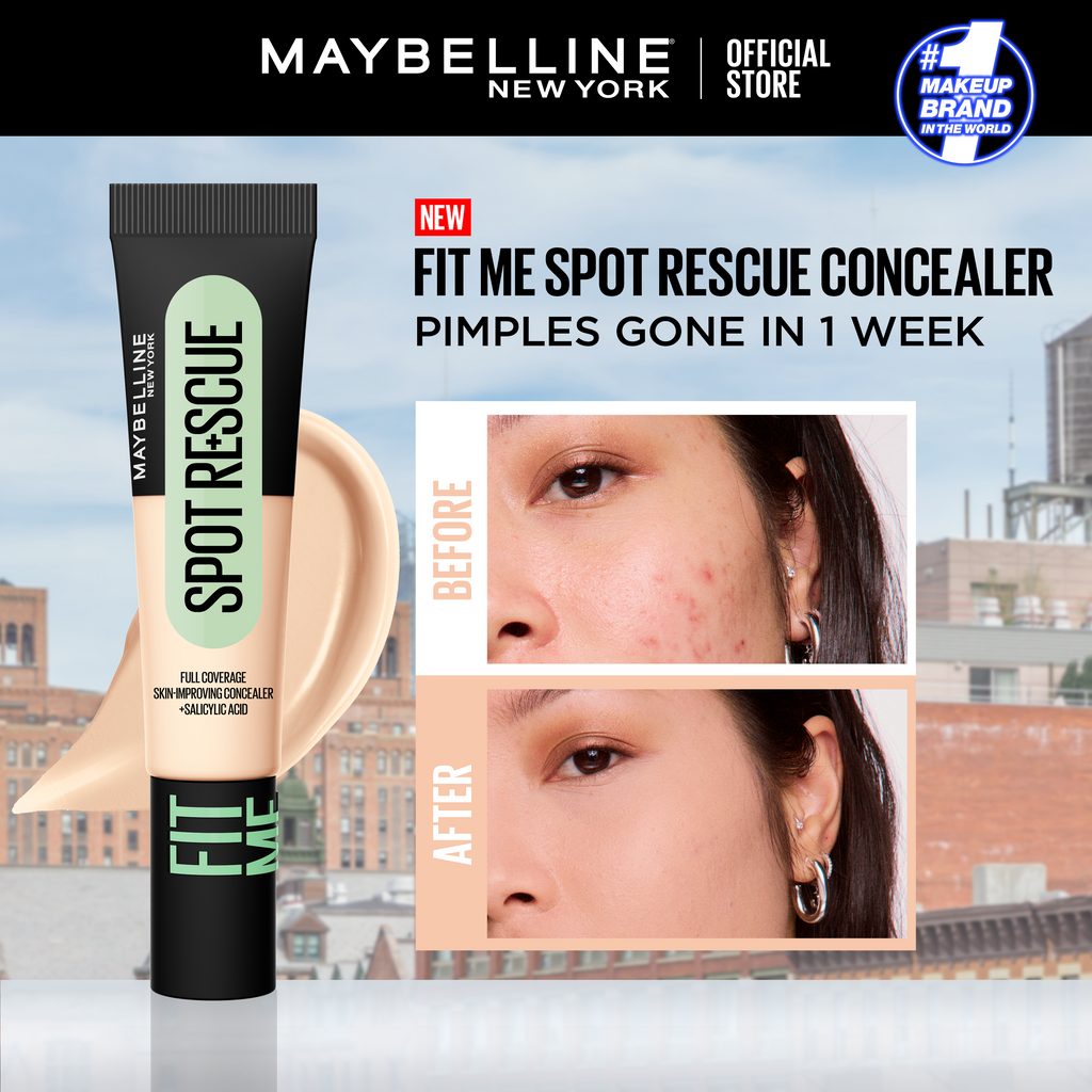 Maybelline - Fit Me Spot Rescue Concealer with 1.5% Salicylic Acid & Vitamin C