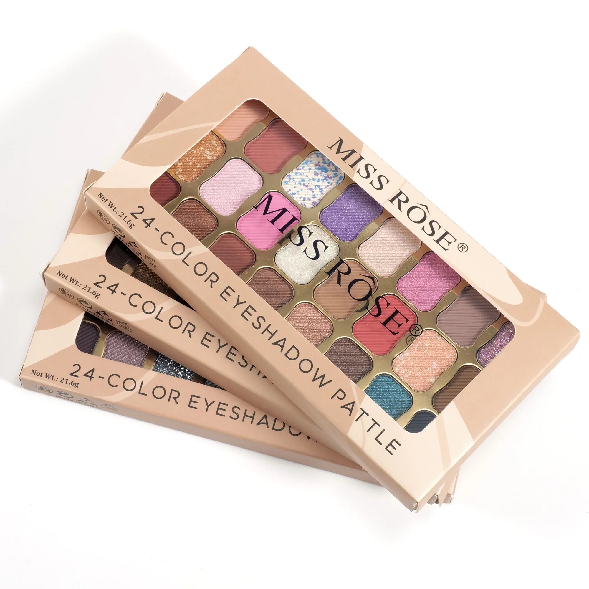 Miss Rose - 24 Color Eyeshadow Pattle 21.6G