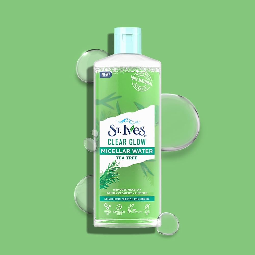 St.Ives - Tea Tree Micellar Water - 13.5 Oz / 400 Ml
