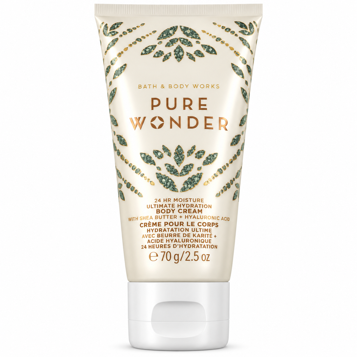 Bath & Body Works - Travel Ultimate Hydration Body Cream - Pure Wonder 70g