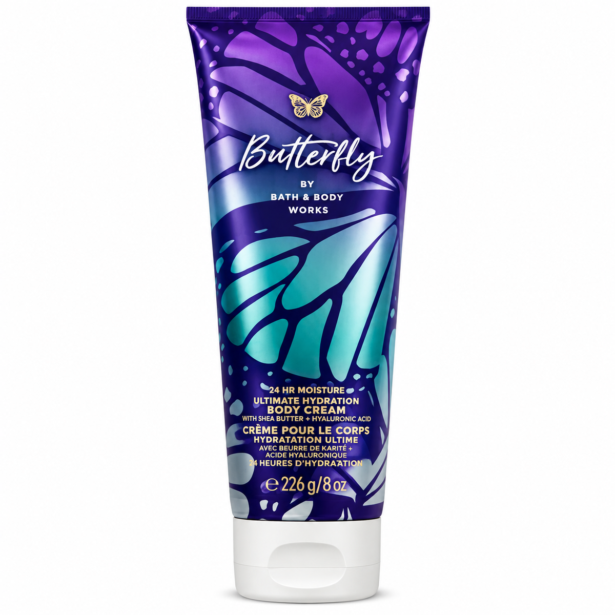 Bath & Body Works - Ultimate Hydration Body Cream - Butterfly Sfl 226g