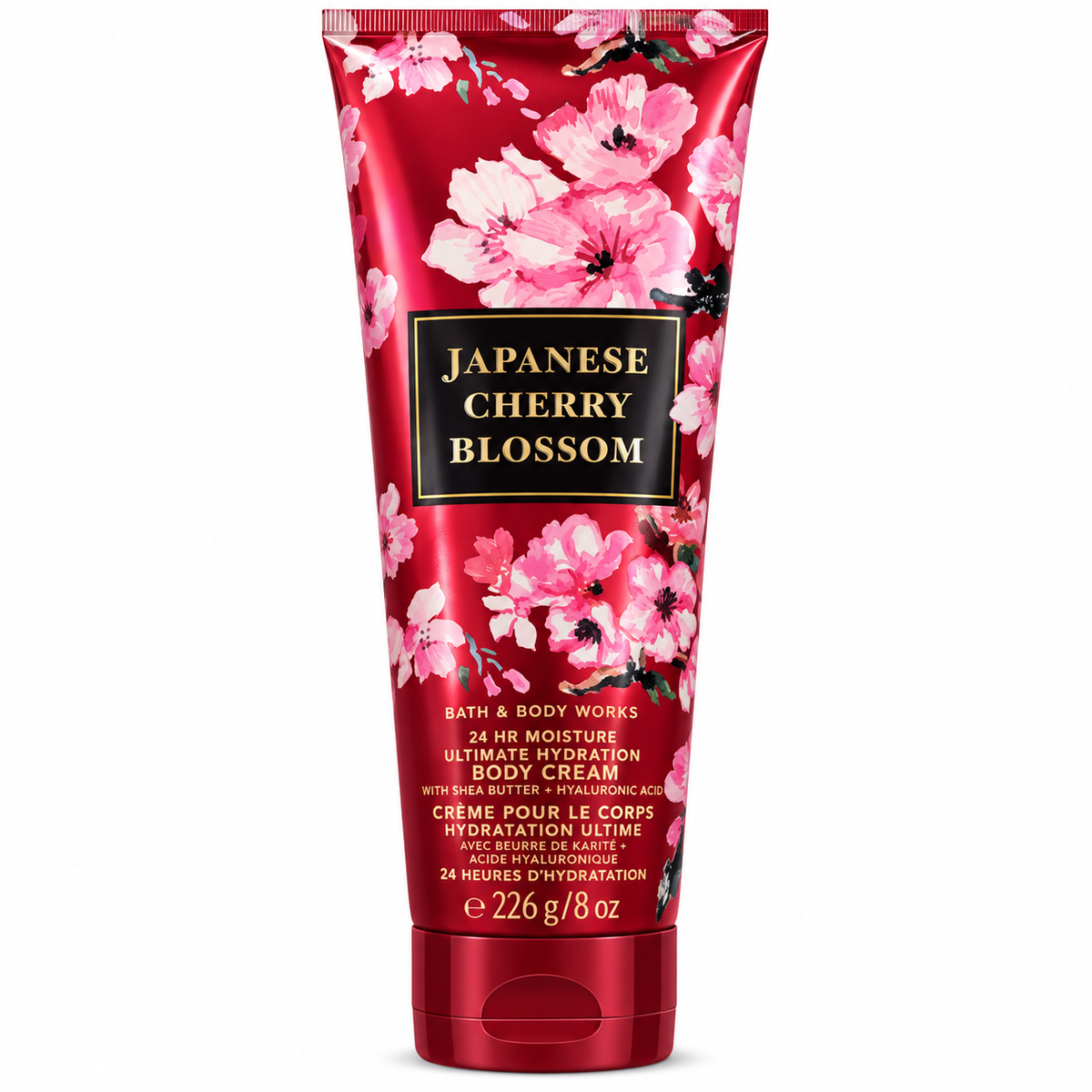 Bath & Body Works - Ultimate Hydration Body Cream - Japanese Cherry Blossom 226g
