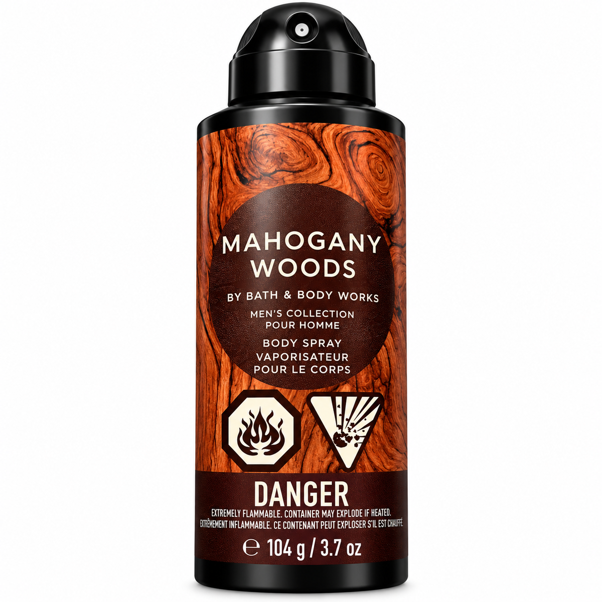 Bath & Body Works - Body Spray - Mahogany Woods 104gm