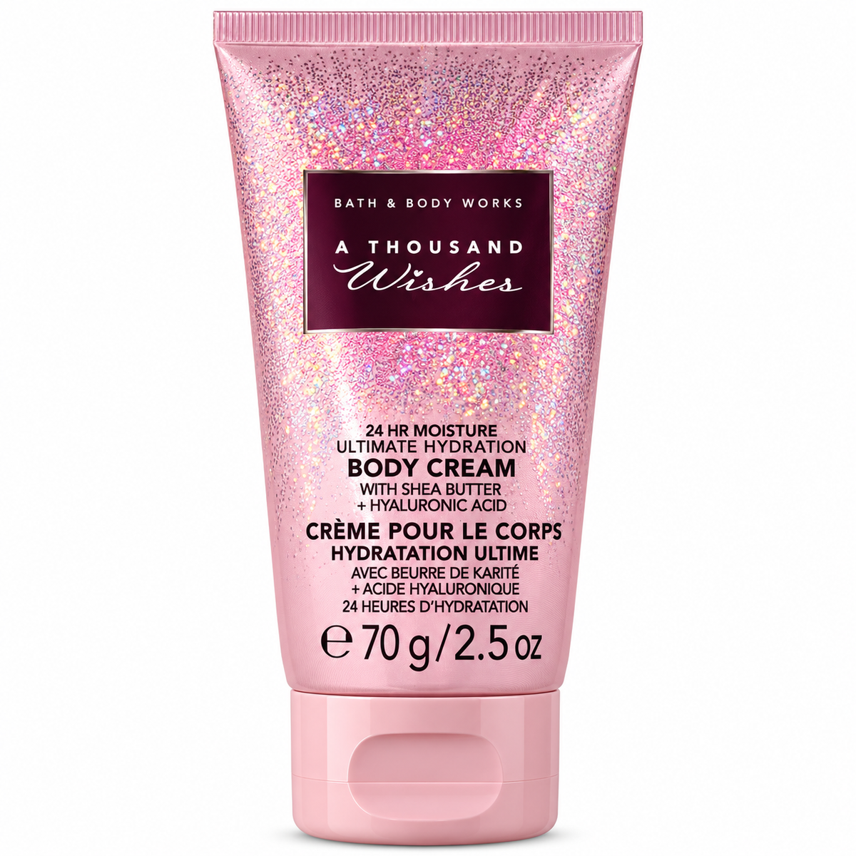 Bath & Body Works - Travel Ultimate Hydration Body Cream - A Thousand Wishes 70g