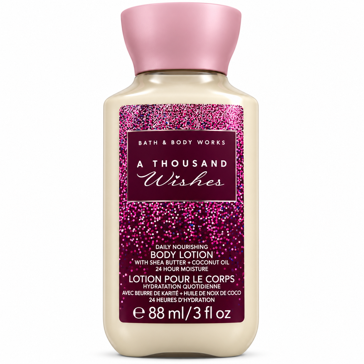 Bath & Body Works - Travel Signature Moisture Lotion - A Thousand Wishes 88ml