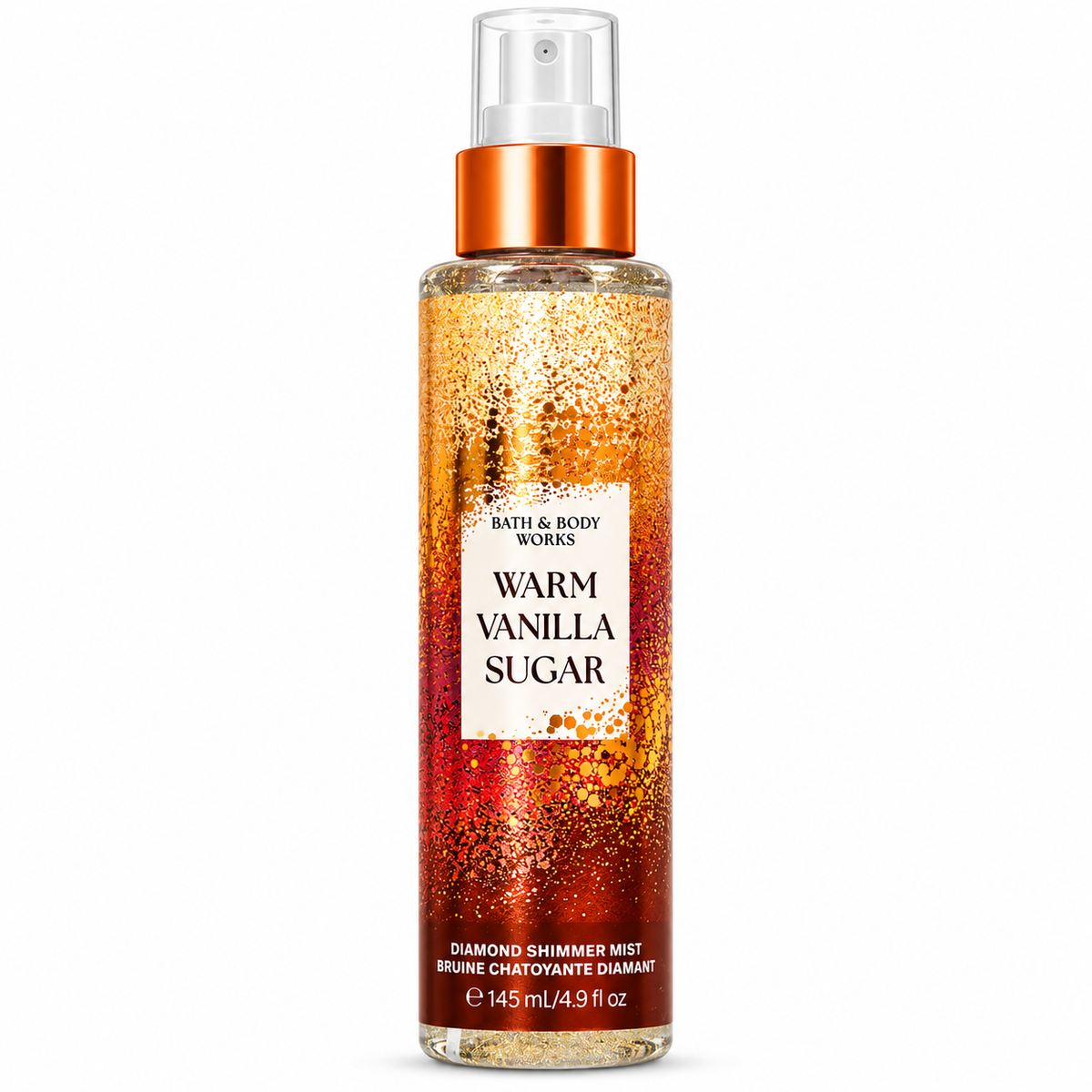 Bath & Body Works - Splash Shimmer - Warm Vanilla Sugar 145ml