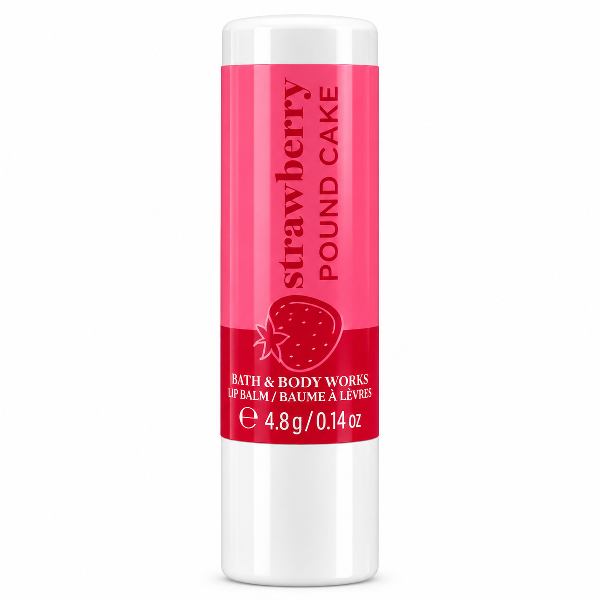 Bath & Body Works - Lip Gloss -Strawberry Pound Cake 4gm