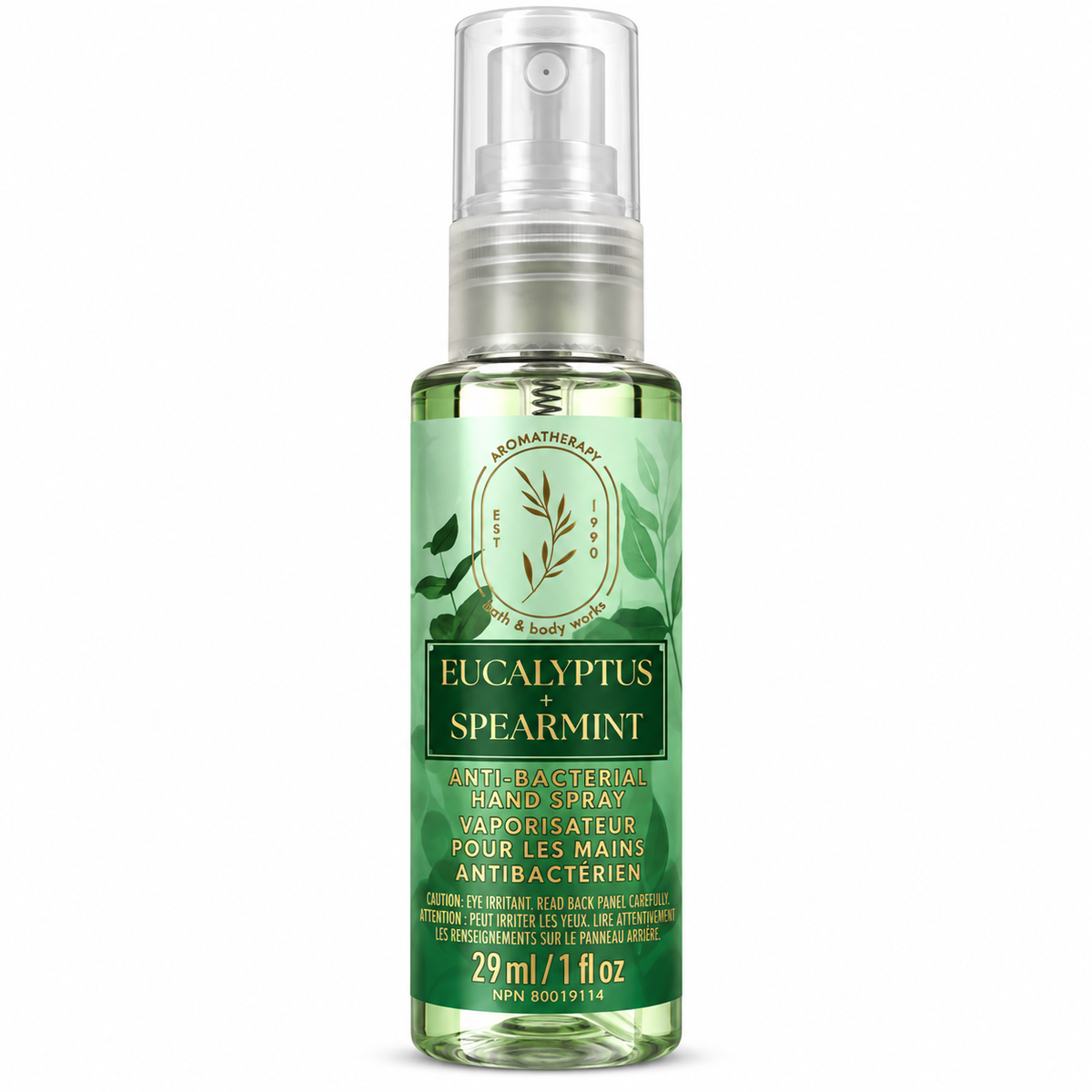 Bath & Body Works - Hand Spray - Eucalyptus Spearmint 29ml