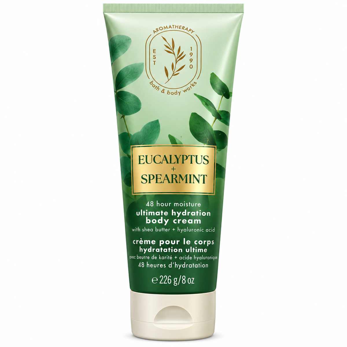 Bath & Body Works - Ultimate Hydration Body Cream - Eucalyptus Spearmint 226g