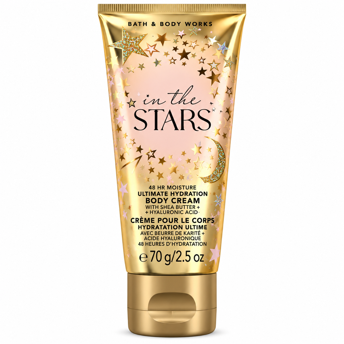Bath & Body Works - Travel Ultimate Hydration Body Cream - In The Stars Sfl 70g