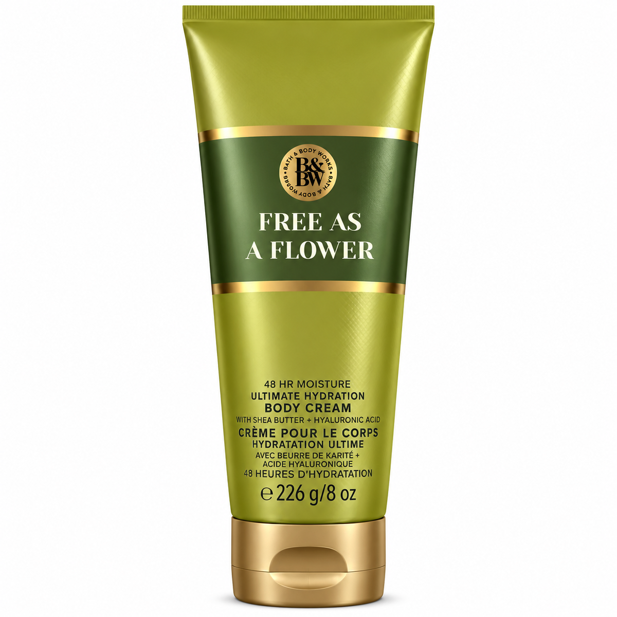 Bath & Body Works - Ultimate Hydration Body Cream - Free As A Flower 226g