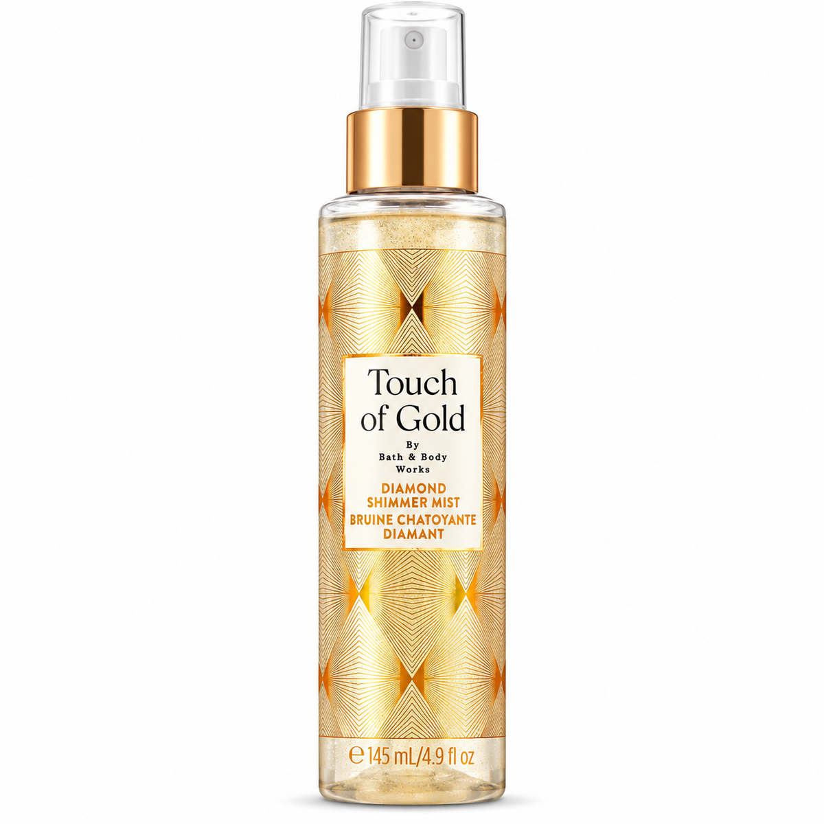 Bath & Body Works - Splash Shimmer - Touch Of Gold 145ml