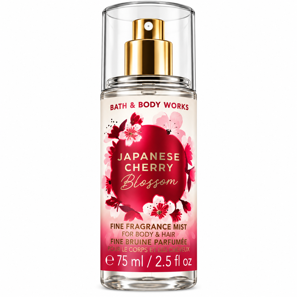Bath & Body Works - Travel Splash - Japanese Cherry Blossom 75ml