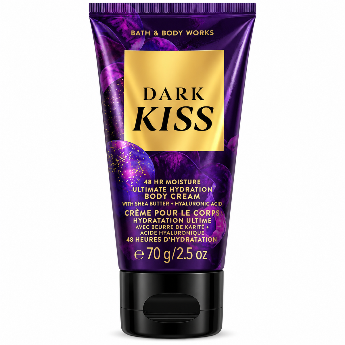 Bath & Body Works - Travel Ultimate Hydration Body Cream - Dark Kiss 70g