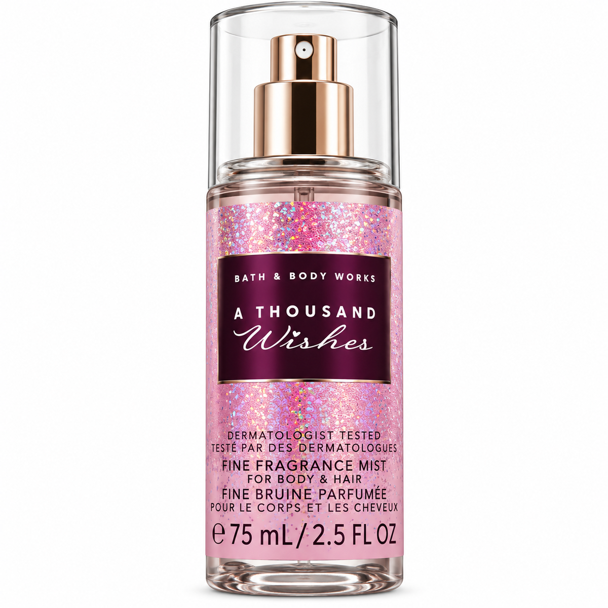 Bath & Body Works - Travel Splash - A Thousand Wishes 75ml