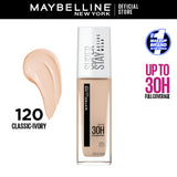 Maybelline - SuperStay 30H Full Coverage Liquid Foundation - 120 Classic Ivory