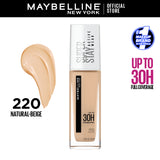 Maybelline - SuperStay 30H Full Coverage Liquid Foundation - 220 Natural Beige