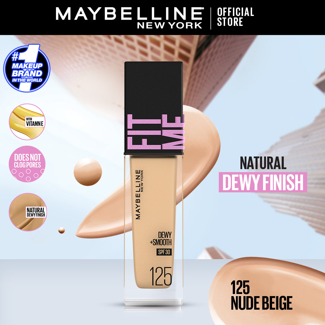 Cosmeshop. MAYBELLINE - BASE - LIQ - FIT ME - PORELESS - NUDE BEIGE D**