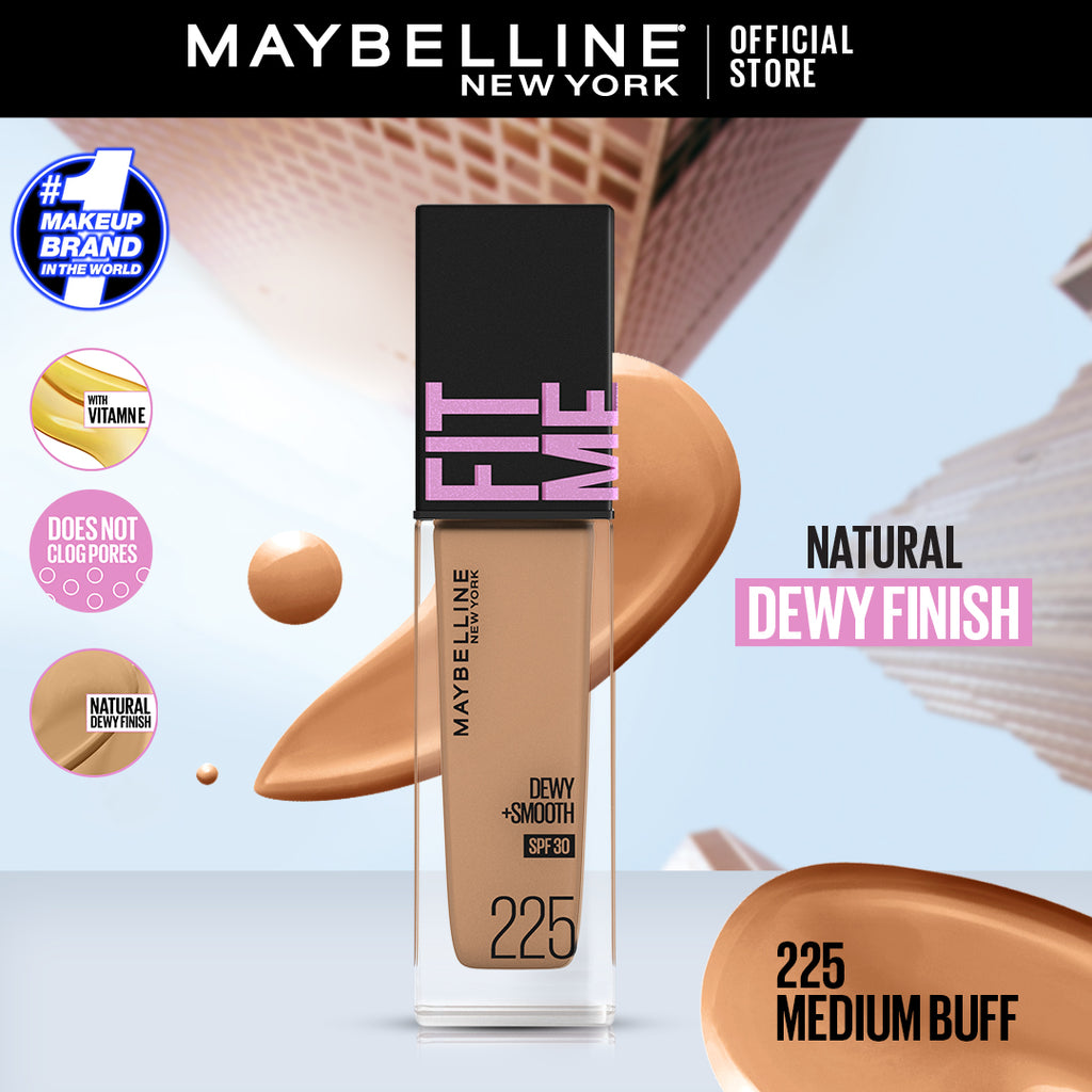 Maybelline - Fit Me Dewy + Smooth Liquid Foundation SPF 30 - 30ml