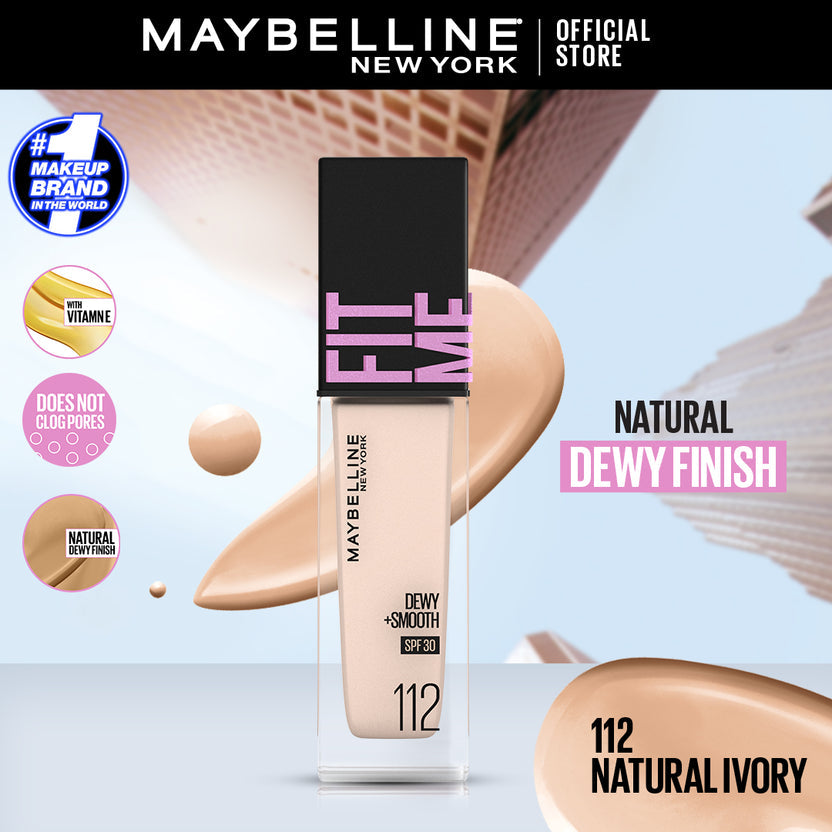 Maybelline - Fit Me Dewy + Smooth Liquid Foundation SPF 30 - 30ml