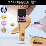 Maybelline - Fit Me Dewy + Smooth Liquid Foundation SPF 30 - 128 Warm Nude 30ml