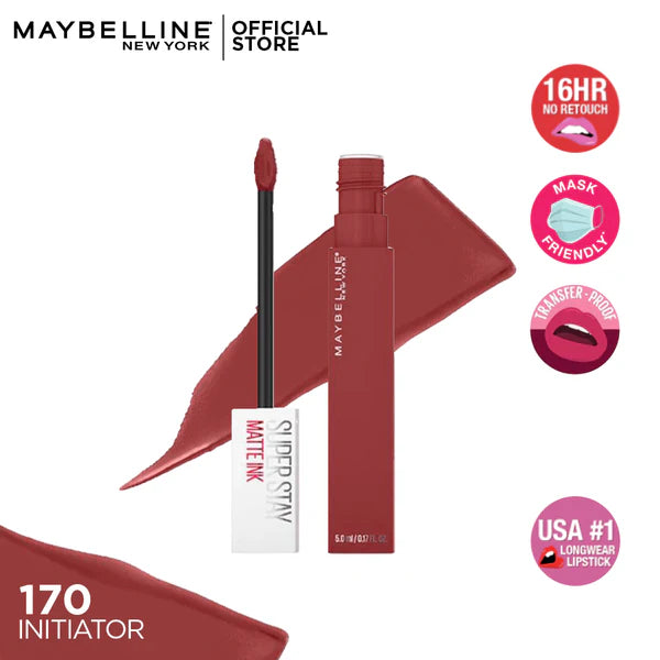 Maybelline - Superstay Matte Ink Liquid Lipstick - 170 Initiator