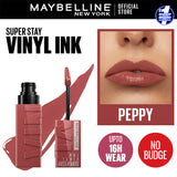Maybelline - Superstay Vinyl Ink Lipstick - Peppy