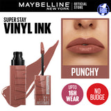 Maybelline - Superstay Vinyl Ink Lipstick - Punchy