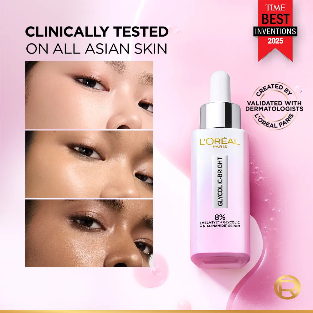 L'Oreal Paris - Glycolic Bright Melasyl Anti Dark Spot Serum