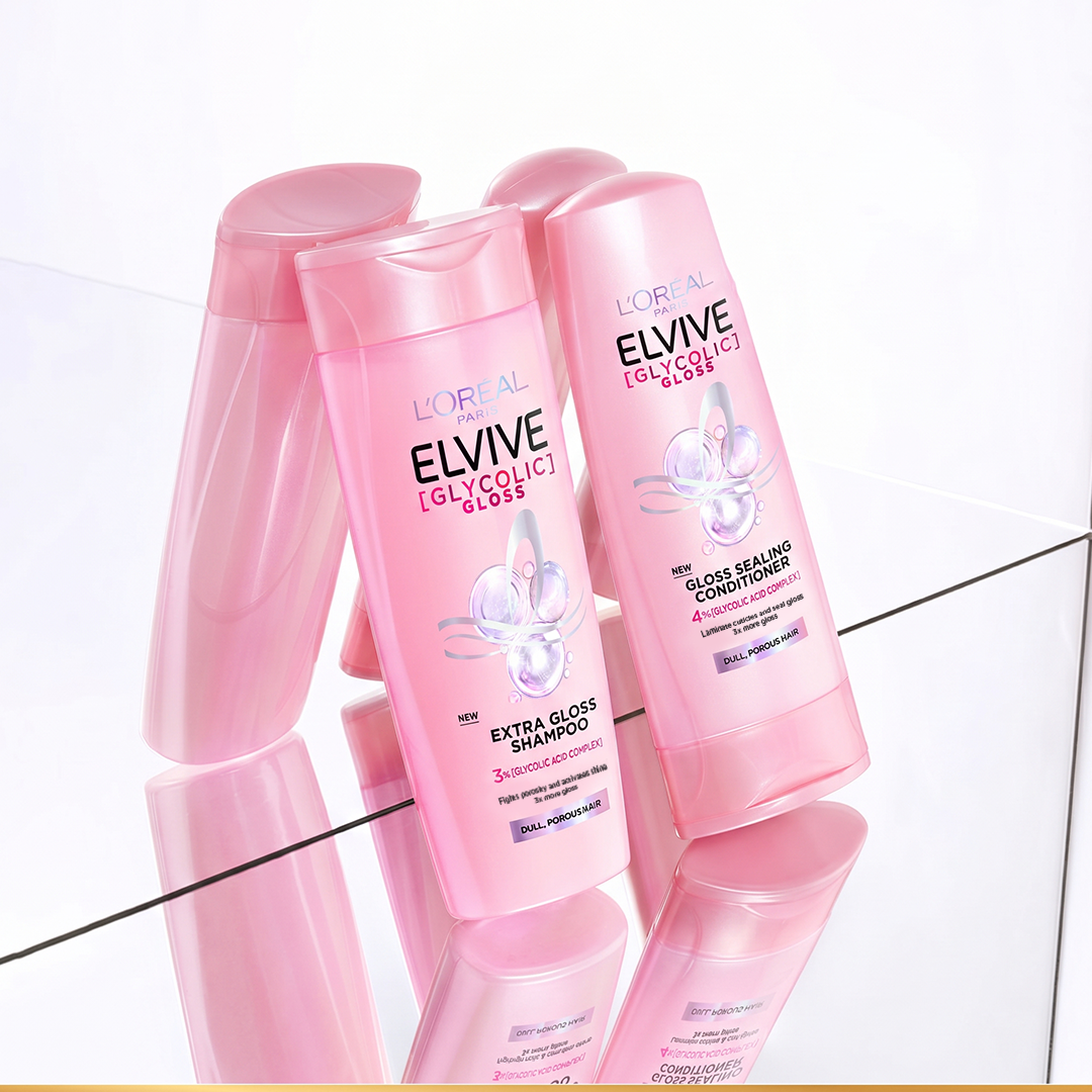 L'Oreal Paris - Elvive Shampoo Glycolic Gloss 360ml