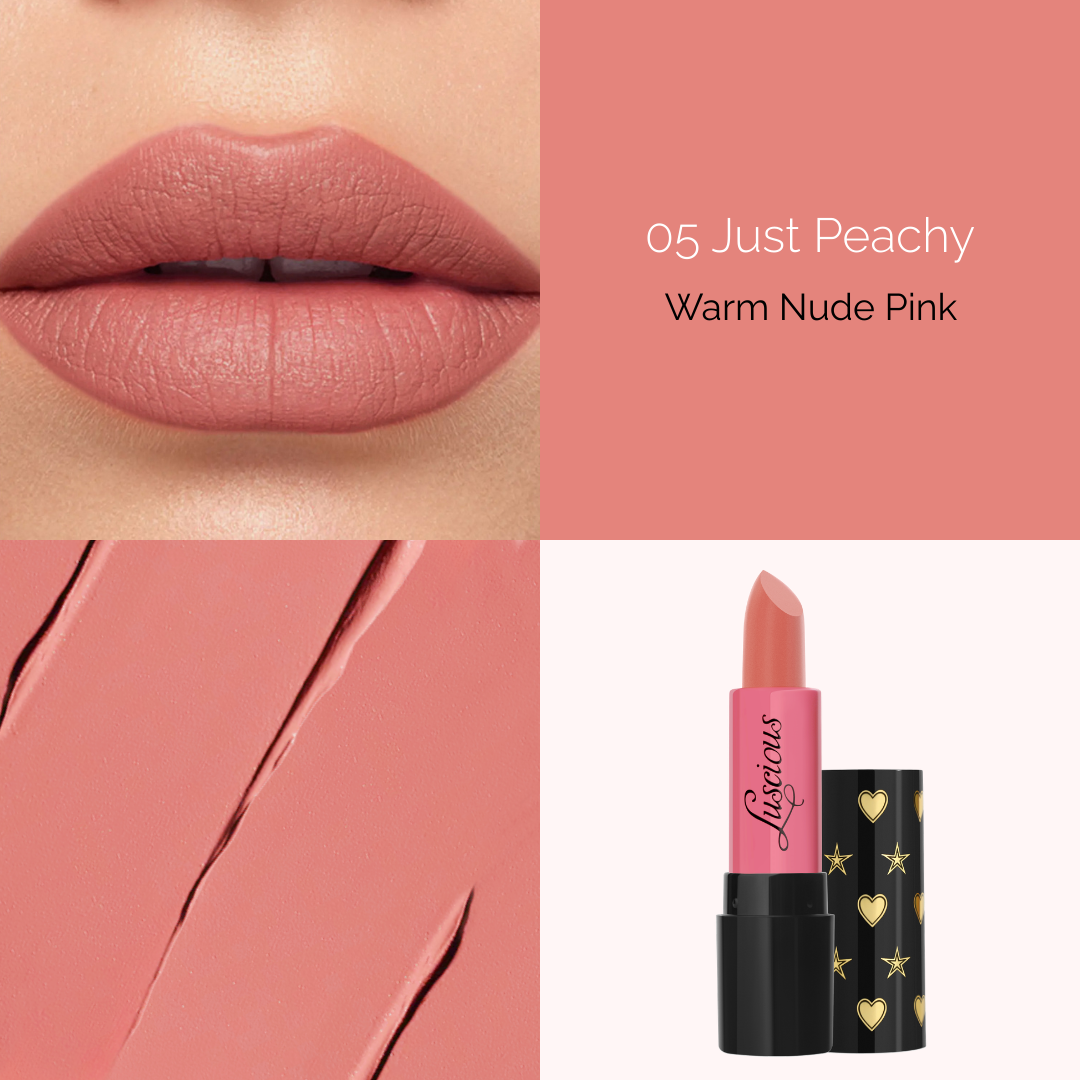 Luscious - Icon Lipstick - Just Peachy