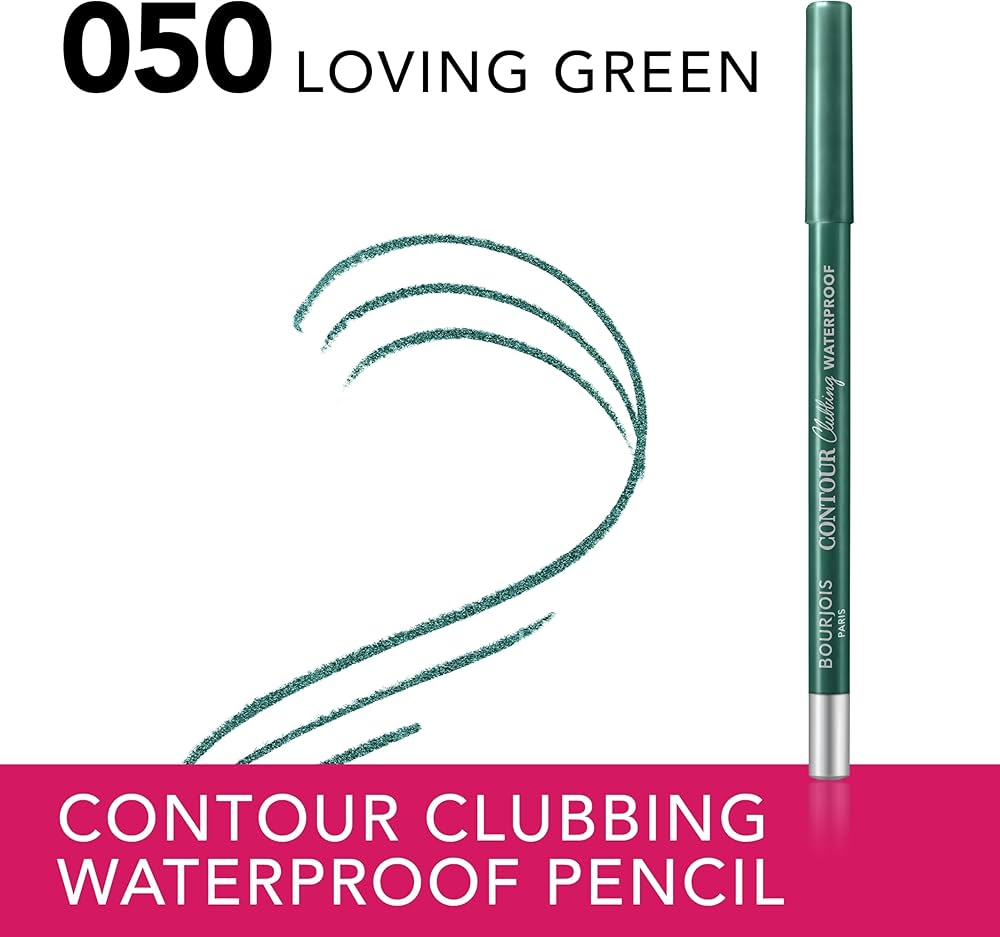 Bourjois - Contour Clubbing Waterproof Eye Pencil - 050 Loving Green