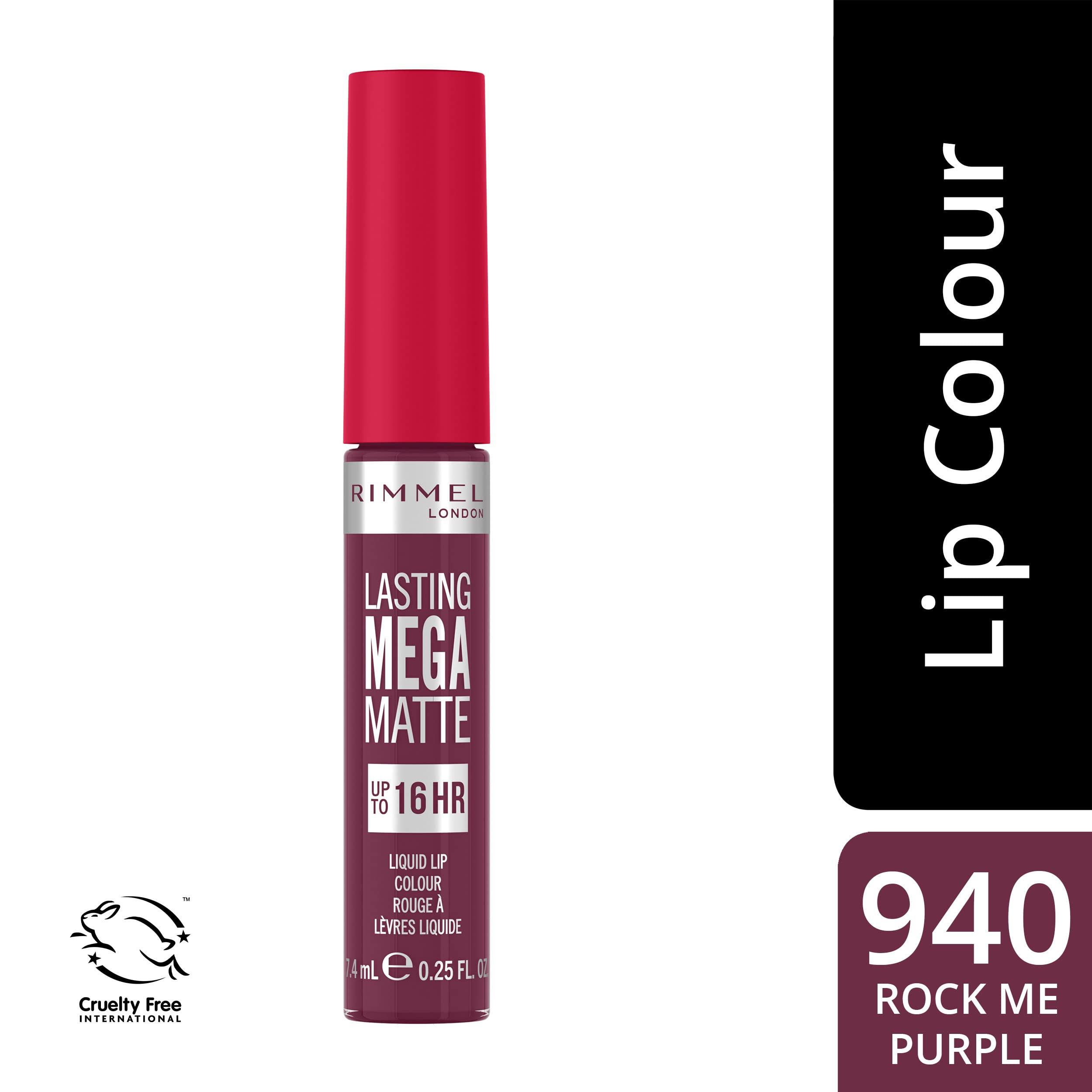 Rimmel London - Lasting Mega Matte Liquid Lip Color - 940 Rock Me