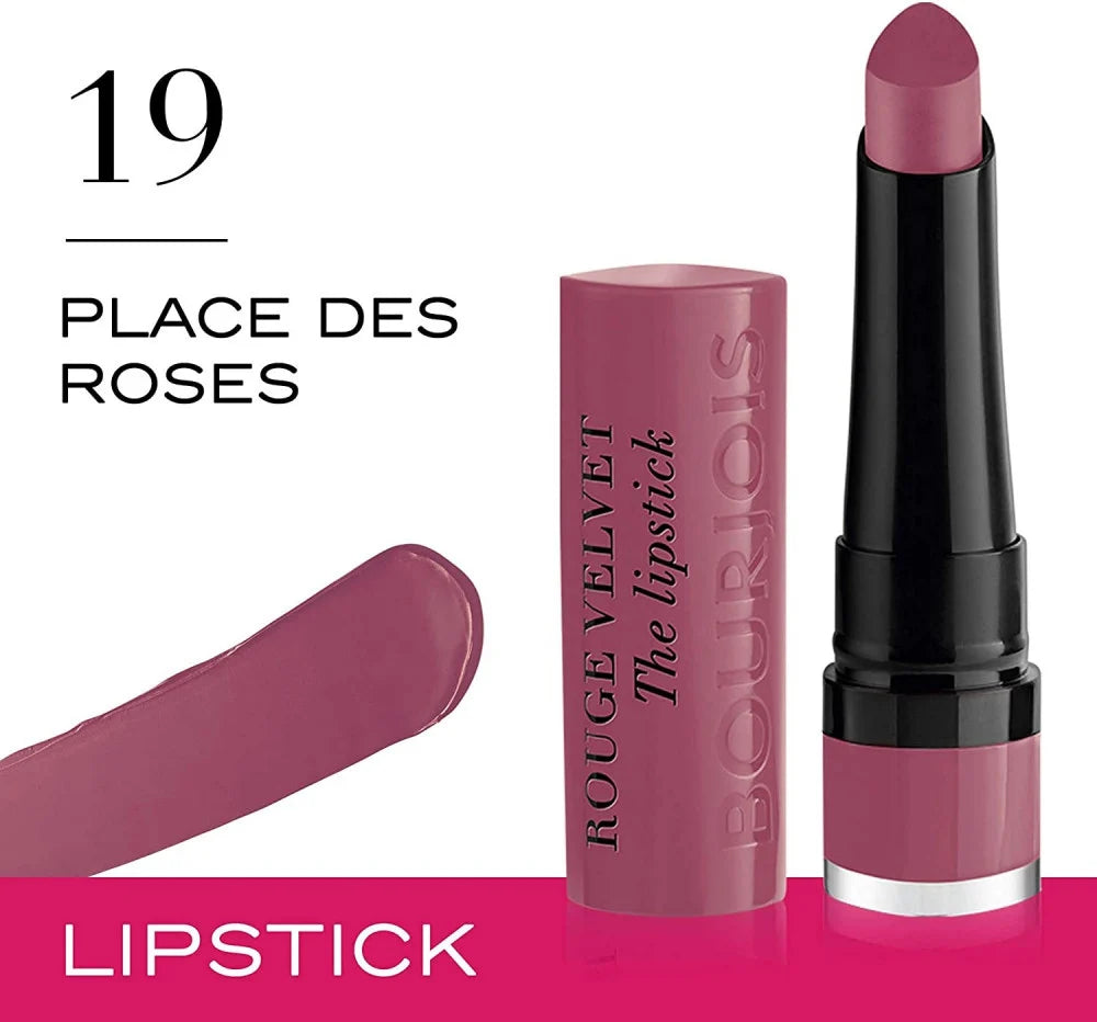 Bourjois - Rouge Velvet Lipstick 19 Place Des Roses