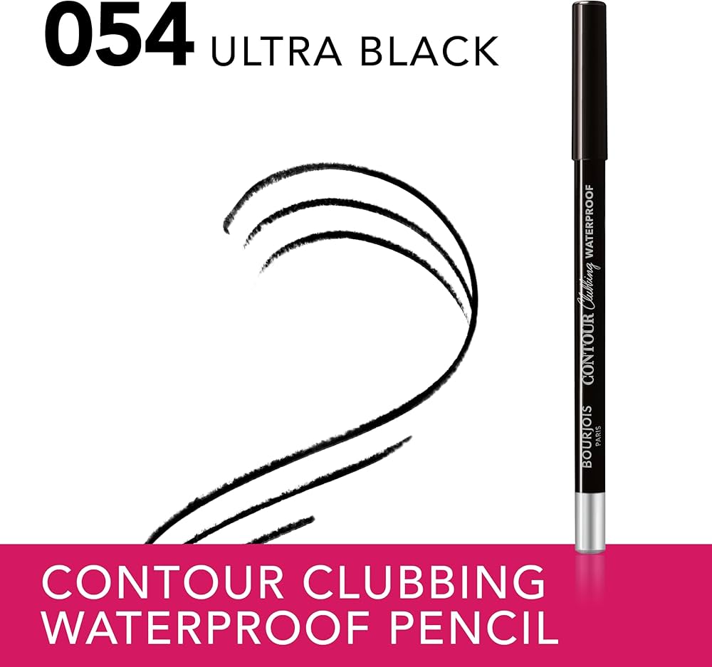 Bourjois - Contour Clubbing Waterproof Eye Pencil - 054 Ultra Black